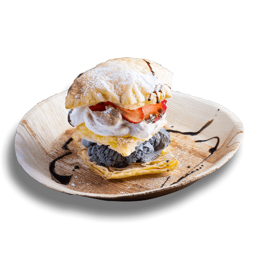 napoleon-sesame Napoleon Styled Ice Cream